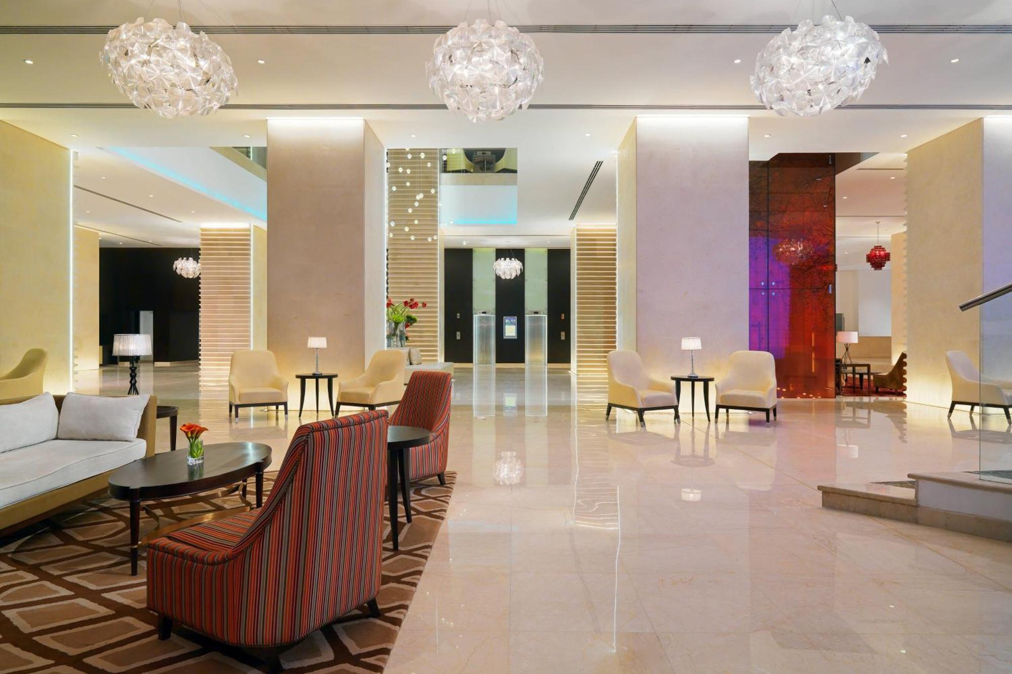 Sheraton Cairo Hotel & Casino Giza Exterior foto Lobby